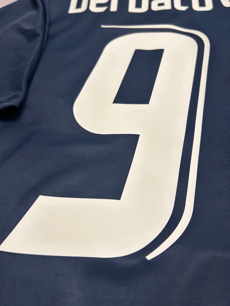 Image of Tottenham Hotspur “BERBATOV 9” 2007/08 Away Shirt + UEFA patch  (M)