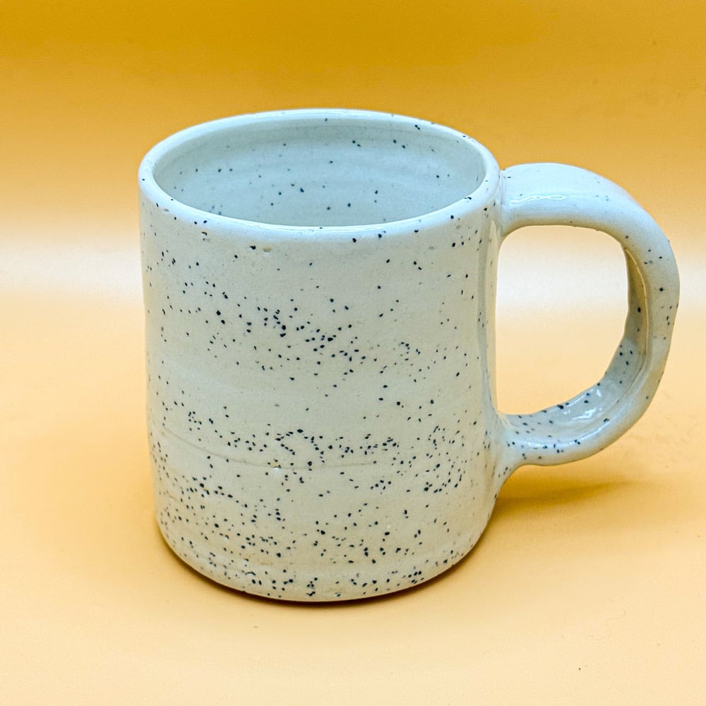 image of starburst speckled mug