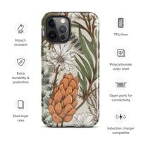 Image 14 of Art Nouveau Inspired Light and Airy Boho Floral Sketch Tough Case for iPhone®