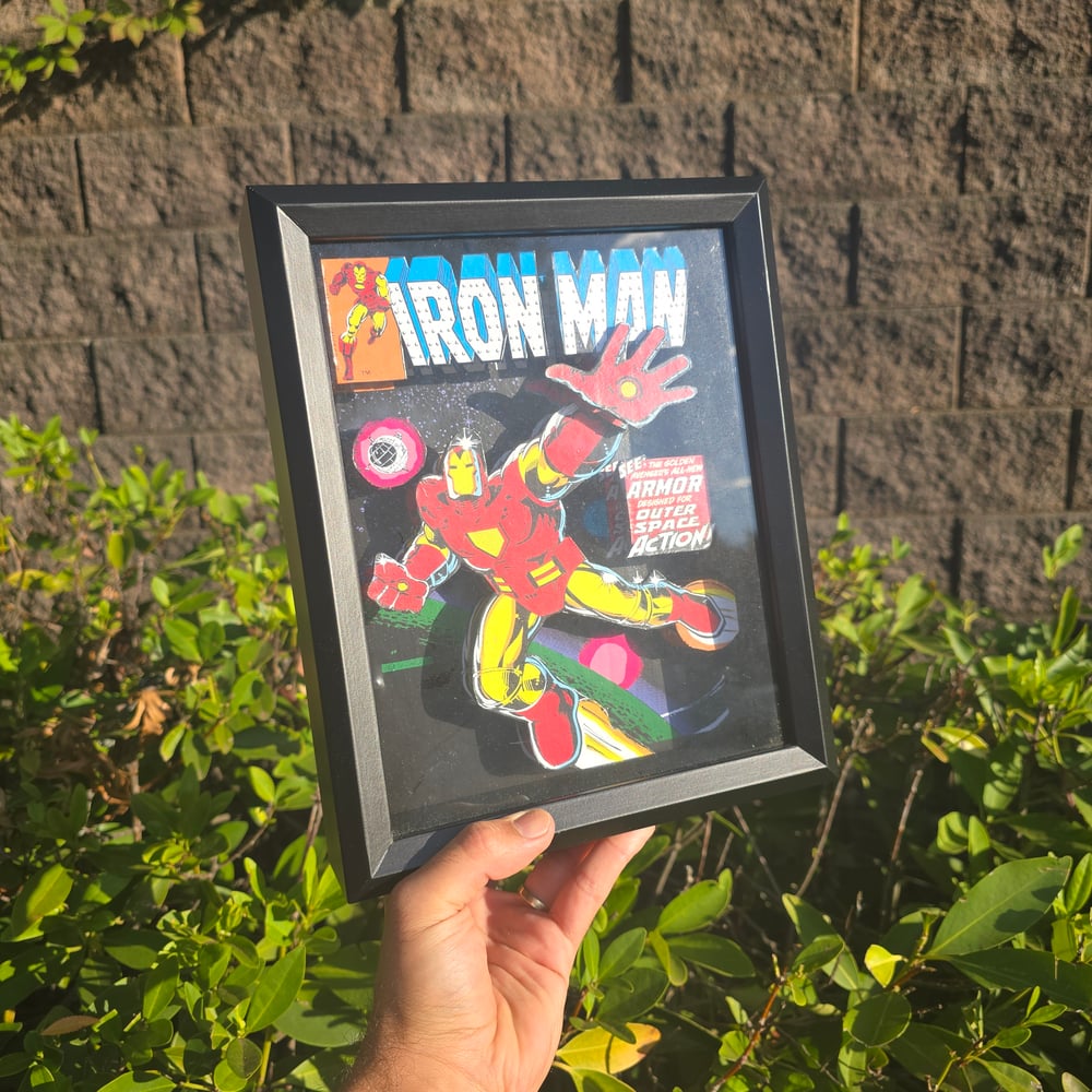 Iron Man Comic Book Cover