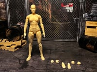 Doomboy Studios 6" Blank  Canvas Deluxe Female Hero Action Figure (Beige) 