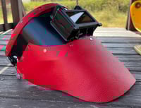 Fibre metal Tigerhood red leather 
