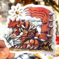 Image 2 of Groudon Remix Sticker