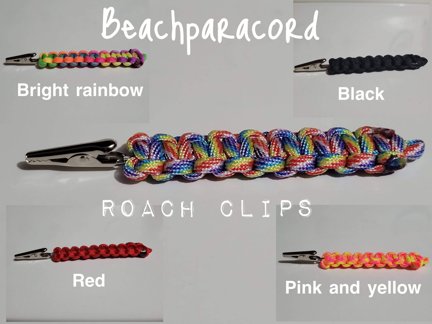 Beach paracord clip