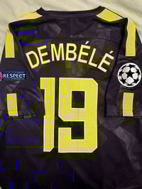 Image 1 of Tottenham Hotspur “DEMBÉLÉ 19” 2017/18 Third Shirt + patches (L)