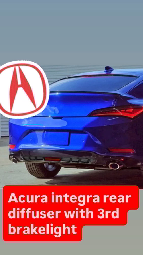 Image of Acura integra diffuser