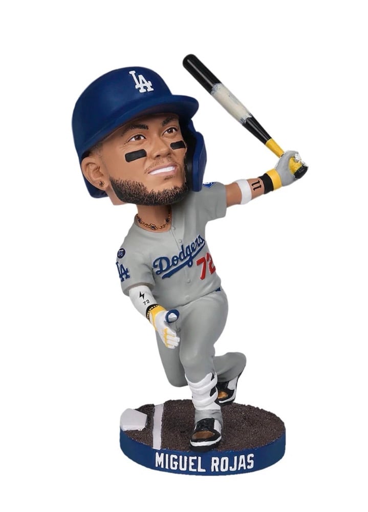 Dodgers SGA 2026 Miguel Rojas “Game 7 HomeRun” Bobblehead