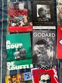 Image 5 of Set of 10 Japanese Jean-Luc Godard film flyers.