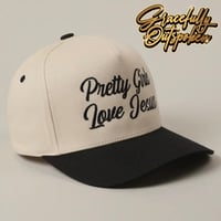Image 3 of Preorder Pretty Girls Love Jesus Snap Back 