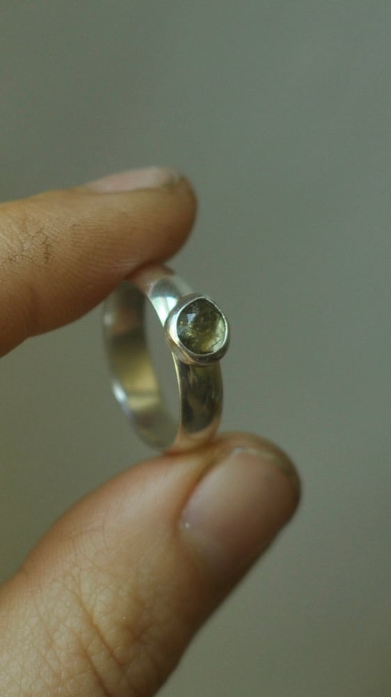 Image of Erdiger Turmalinring 