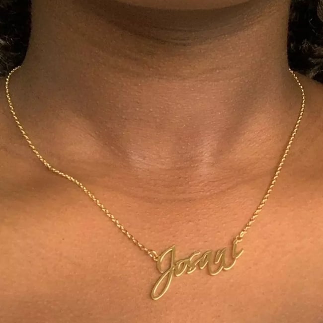 Custom name necklace 