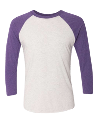Image 5 of Onalaska Softball/Baseball: Unisex Triblend 3/4-Sleeve Raglan