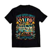 Image 1 of Peace, Love & Lampshades Tour Tee