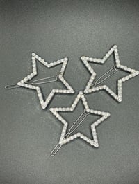 Image 1 of Silver Hair Clip