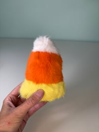 Image 5 of Weighted Minky Candy Corn