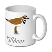 Image 1 of Killdeer Mug - UK Birding Pins 