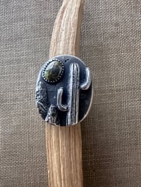 Image 1 of Cactus Moon Ring size 7 