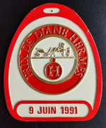 Plaque Hermès Prix de Dianne 2003 Chantilly Plaque Hermès Prix de Dianne 2003 Chantilly