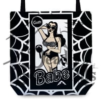 Image 1 of Goth Babe - Tote Bag 