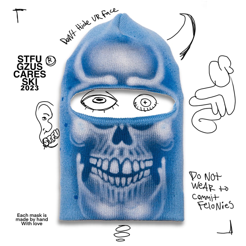 Image of STFU GZUS CARES SKI MASK