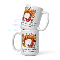 Image 1 of White glossy mug CPTSD