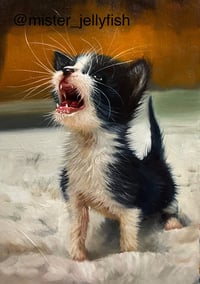 Image 2 of "Milk Drunk" Original painting 