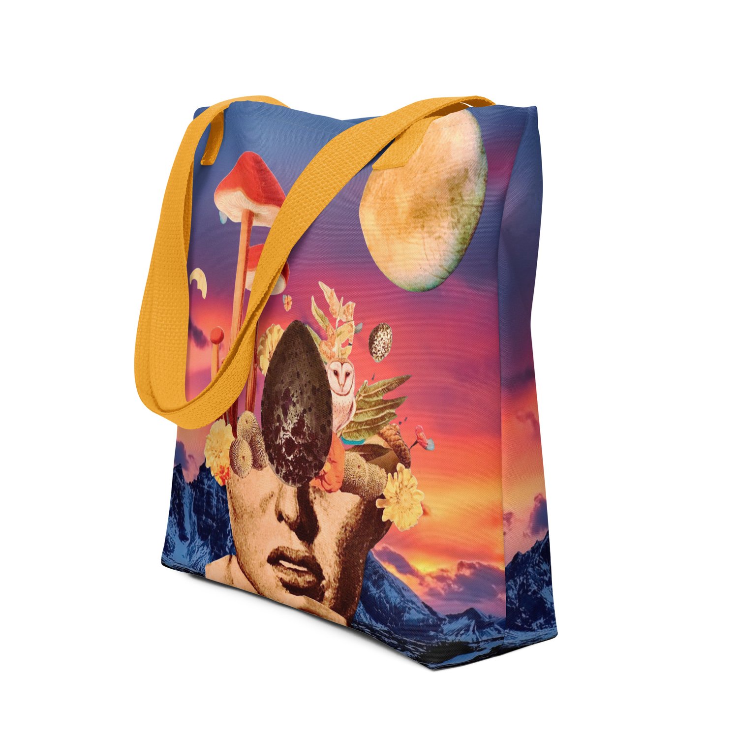 Image of The Sun Sets Best in the West - All Over Print Tote bag