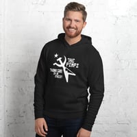 Image 1 of the pimps thank god i'm an atheist hoodie 