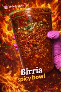 Birria BEEF Spicy Bowl