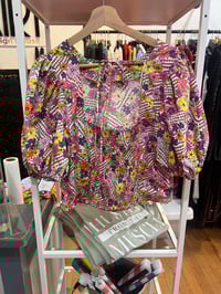 Image 1 of crop top printed 