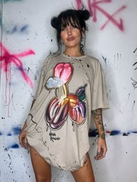 Image 3 of “GOOD DOGGY” CUSTOM PAINTED T-SHIRT 2XL