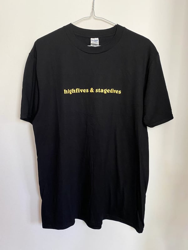 Image of HF&SD text shirt