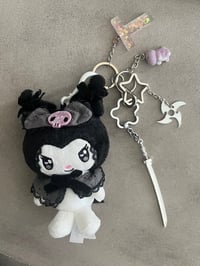 Image 2 of NINJA STAR KEYCHAIN