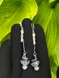 Image 1 of Earrings w/earplugs