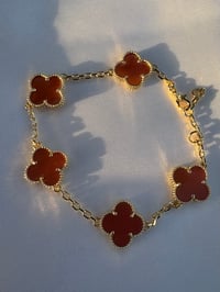 red bracelet