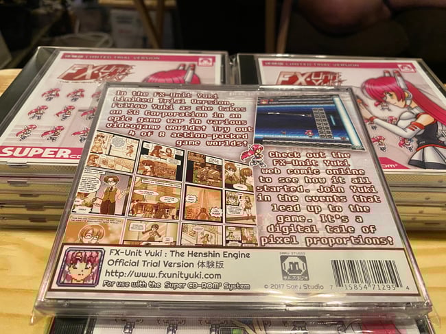 (3 left)FX Unit Yuki Limited Trial Version for the Pc Engine