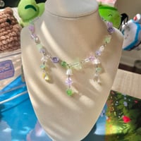 Image 3 of wisteria garden necklace 🪻˚⊹౨ৎ
