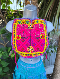 Image 2 of Vintage Fez Tribal Vest Top petite