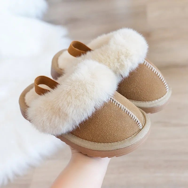 Image of Childrens Faux Fur Slipper