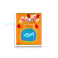 "IN BLOOM" 8 x 10 in