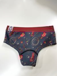 Image 1 of Small BDSM High Rise scrunchybutt Undies READY TO SHIP