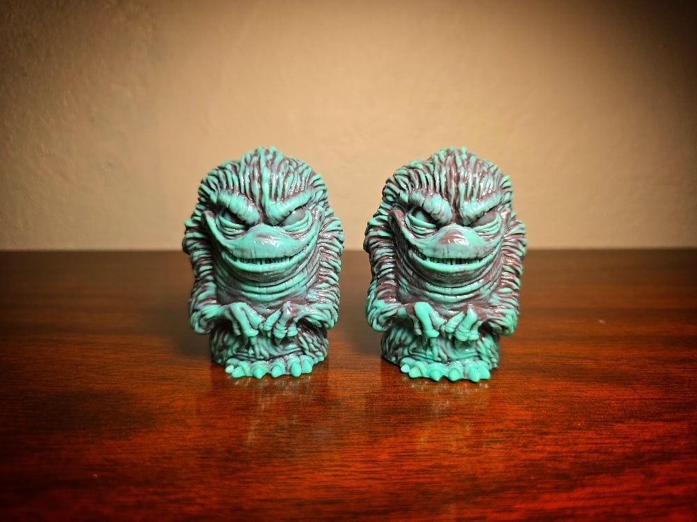 Image of UV Mint Chocolate Marble Critters 