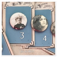 Image 6 of single vintage style pin badge