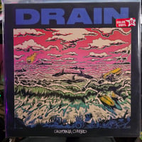 Image 1 of DRAIN "California Cursed" LP - Blue 