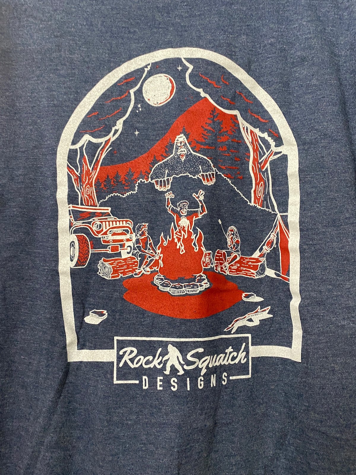 Arkansquatch T-Shirt | Rock Squatch Designs