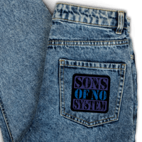 Image 2 of FAMILY COLORS EMBROIDERED PATCHES 3″×3″