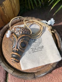 Ki'i Tiki Pendant 3 - Jungle Brown