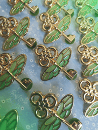 Image 2 of Fairy Key Hard Enamel Pin