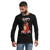 "HAPPY HOLIGAYS (Guys)" Unisex Long Sleeve Tee by InVision LA 