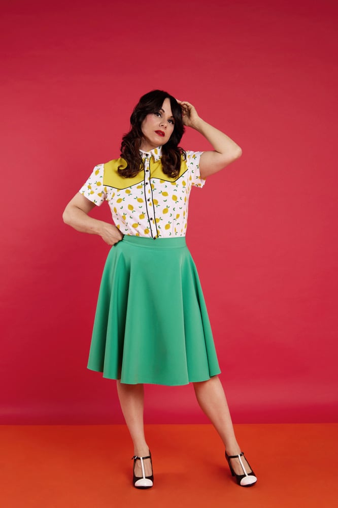 Image of Falda Charca Verde 